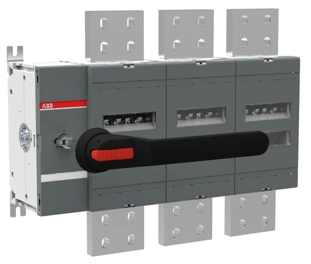 ABB OT3200E03P Lasttrennschalter 1000V Schwarz 1St.