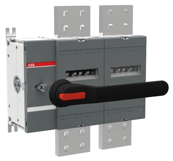 ABB OT3200E02P Lasttrennschalter 1000V Schwarz 1St.