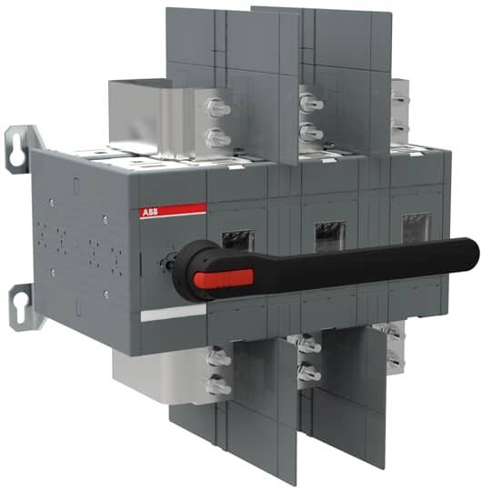 ABB OT1600U03P Lasttrennschalter 1600A Schwarz 1St.
