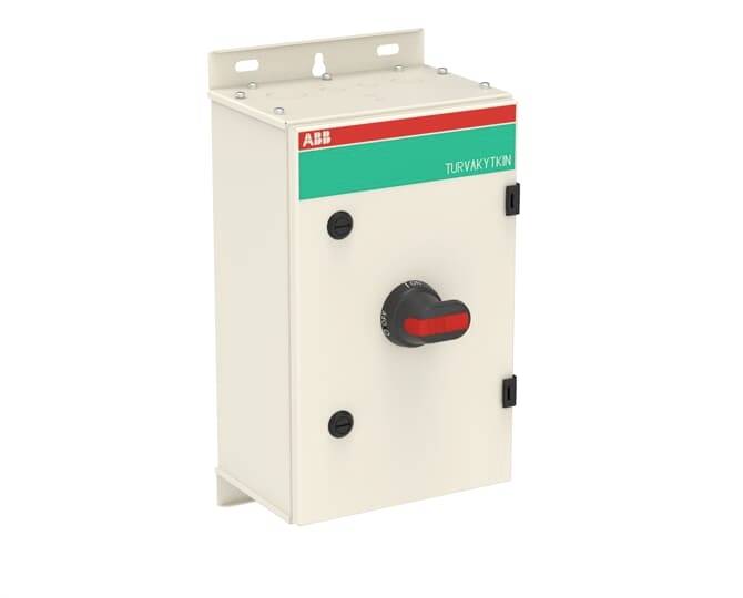 ABB OT125GLCC3TZ Sicherheitsschalter 125A 1000V Schwarz 1St.