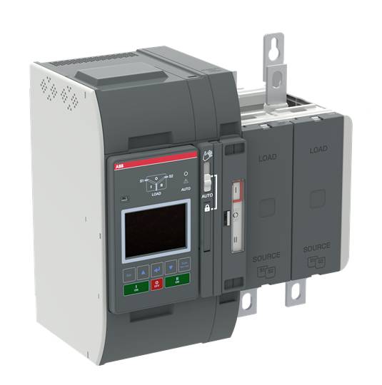 Ein elektrischer Schaltschrank mit mehreren Schaltern und Anzeigen, verwendet zur Steuerung von Stromkreisen in industriellen Anwendungen.