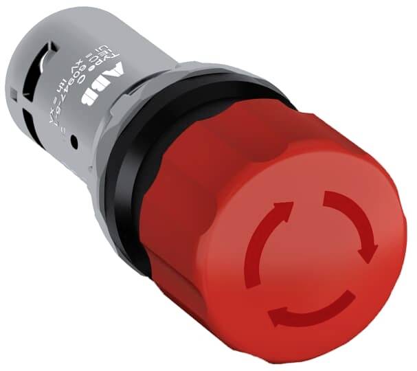 ABB 1SFA619500R1041 CE3T-10R-01 Not-Aus-Taster 1 St.