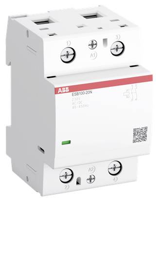 ABB ESB100-20N-06 Installationsschütz 2 Schließer 220 V, 400V 1St.