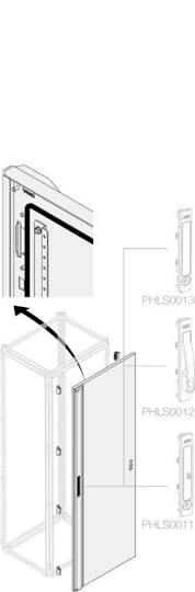 Striebel & John PDNB2116A Stahlblechtür 15 x 1019 x 2204 Grau 1St.