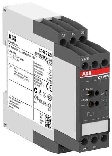 ABB 1SVR730180R3300 CT-APS.22S Zeitrelais 1 St. Zeitbereich: 0.05 - 1080000s