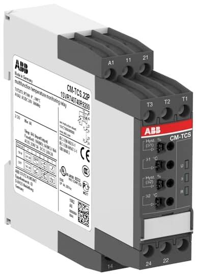 ABB Überwachungsrelais 24V DC/AC (max) 2 Wechsler CM-TCS.22P 1St.
