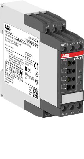 ABB Stromüberwachungsrelais 24 - 240 V/AC 2 Wechsler CM-SFS.21P 1St.