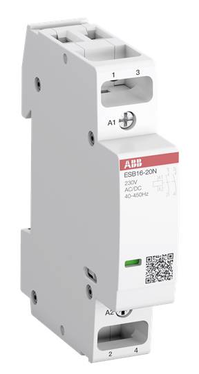 ABB ESB16-11N-01 Installationsschütz 1 Schließer, 1 Öffner 220 V, 250V 1St.