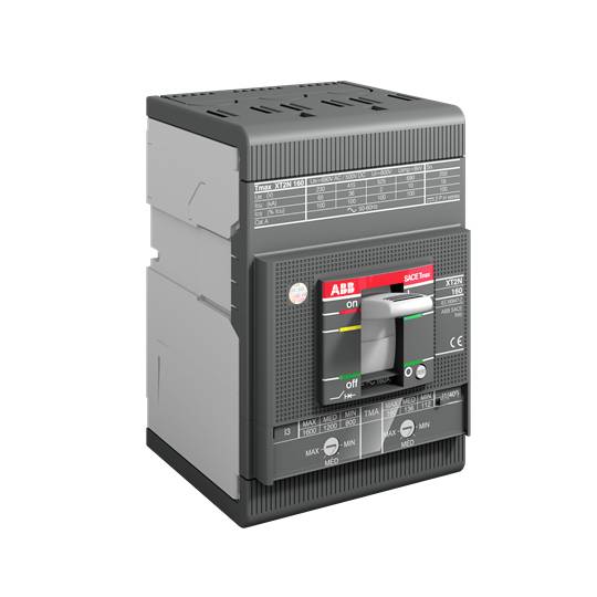 ABB XT2N 160 TMA 40-40 Leistungsschalter 1 St. Einstellbereich (Strom): 300 - 400A Schaltspannung (max.): 220 V/AC, 690 V/AC