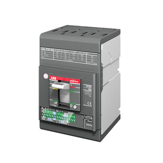 ABB XT2L 160 EKIP I IN Leistungsschalter 1 St. Einstellbereich (Strom): 10 - 100A Schaltspannung (max.): 220 V/AC, 690 V/AC