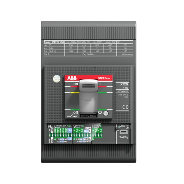ABB XT2V 160 EKIP LSI Leistungsschalter 1 St. Einstellbereich (Strom): 63 - 630A Schaltspannung (max.): 220 V/AC, 690 V/AC ABB XT2V 160 EKIP LSI Leistungsschalter 1 St. Einstellbereich (Strom): 63 - 630A Schaltspannung (max.): 220 V/AC, 690 V/AC