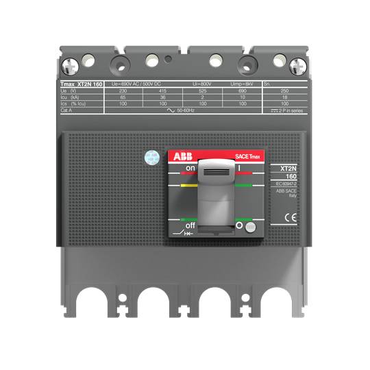 ABB XT2H 160 BREAKING Leistungsschalter 1 St. Schaltspannung (max.): 220 V/AC, 690 V/AC