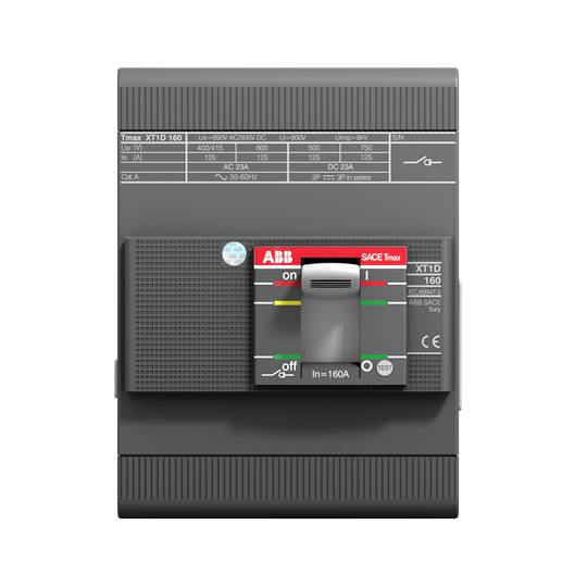 ABB XT1D 160 4P F F Leistungsschalter 1St.