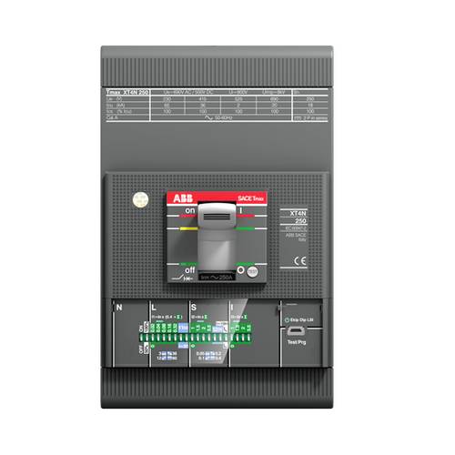 ABB XT4L 250 EKIP LSIG Leistungsschalter 1 St. Einstellbereich (Strom): 250 - 2500A Schaltspannung (