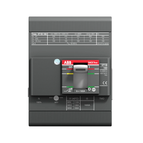 ABB XT1H 125 TMF 20-500 4p F F UL/CSA Leistungsschalter 1 St. Einstellbereich (Strom): 500A (max) Schaltspannung (max.): 240 V/AC ABB XT1H 125 TMF 20-500 4p F F UL/CSA Leistungsschalter 1 St. Einstellbereich (Strom): 500A (max) Schaltspannung (max.): 240 V/AC