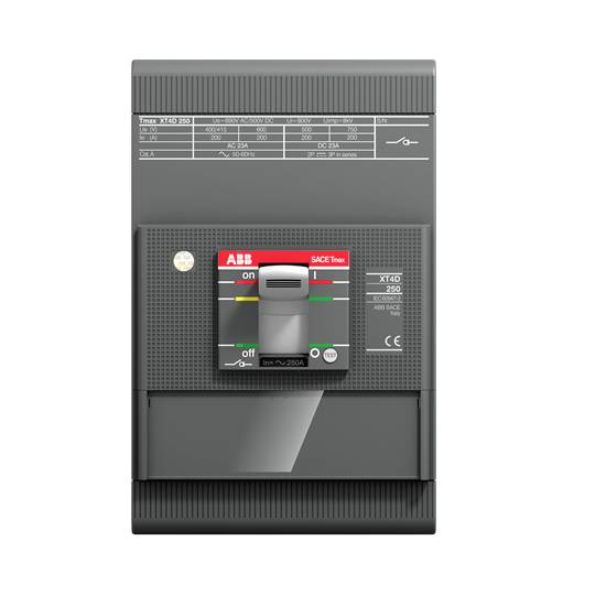 ABB XT4L-D 250 MCS-UL/ Leistungsschalter 1St.
