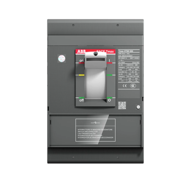 ABB XT5D 630 3P F F Leistungsschalter 1St. ABB XT5D 630 3P F F Leistungsschalter 1St.