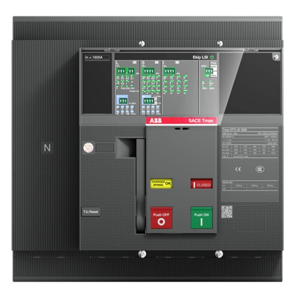 ABB XT7H M 1000 EKIP D Leistungsschalter 1 St. Einstellbereich (Strom): 1000 - 10000A Schaltspannung (max.): 220 V/AC, 690 V/AC ABB XT7H M 1000 EKIP D Leistungsschalter 1 St. Einstellbereich (Strom): 1000 - 10000A Schaltspannung (max.): 220 V/AC, 690 V/AC