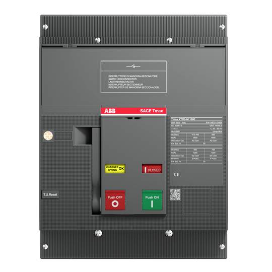 ABB XT7D M 1250 3P F F Leistungsschalter 1St.