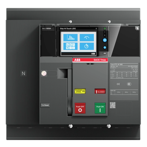 ABB XT7L M 800 EKIP TO Leistungsschalter 1 St. Einstellbereich (Strom): 1200 - 12000A Schaltspannung (max.): 240 V/AC, 600 V/AC ABB XT7L M 800 EKIP TO Leistungsschalter 1 St. Einstellbereich (Strom): 1200 - 12000A Schaltspannung (max.): 240 V/AC, 600 V/AC