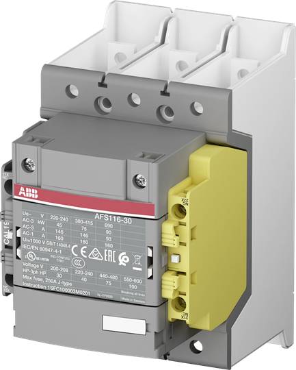 ABB AFS116-30-12B-13 Schütz 4 Schließer, 2 Öffner 55kW 1St.