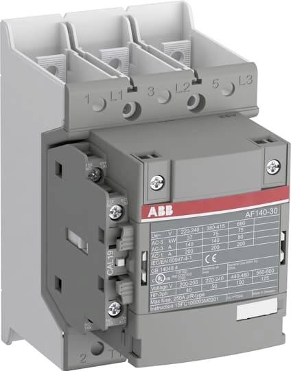 ABB AF140-30-11B-14 Schütz 4 Schließer, 1 Öffner 75kW 1St.