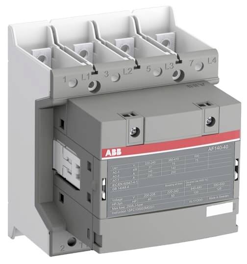ABB AF140-40-00B-11 Schütz 4 Schließer 75kW 1St.