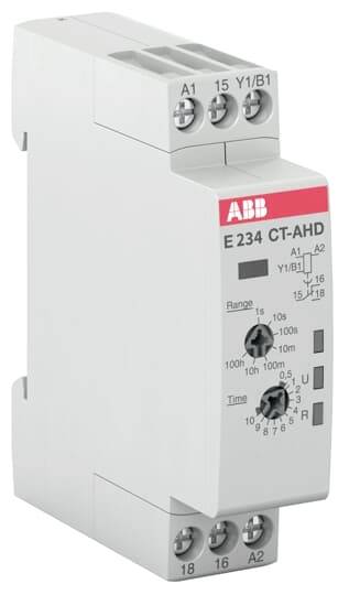 ABB 1SVR500110R0000 CT-AHD.12 Zeitrelais 1 St. Zeitbereich: 0.05 - 360000s