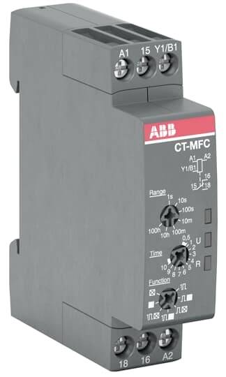 ABB 1SVR508020R0000 CT-MFC.12 Zeitrelais 1 St. Zeitbereich: 0.05 - 360000s