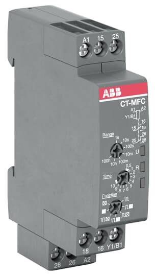 ABB 1SVR508020R1100 CT-MFC.21 Zeitrelais 1 St. Zeitbereich: 0.05 - 360000s