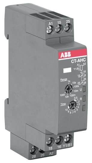 ABB 1SVR508110R0100 CT-AHC.22 Zeitrelais 1 St. Zeitbereich: 0.05 - 360000s