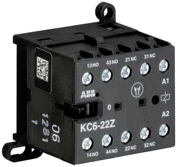 ABB KC6-22Z-02 Kleinschütz 2 Schließer, 2 Öffner 1St.