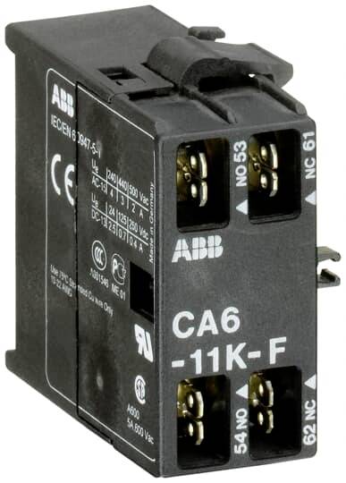 ABB CA6-11K-F Hilfsschalter 1 Schließer, 1 Öffner 1St.