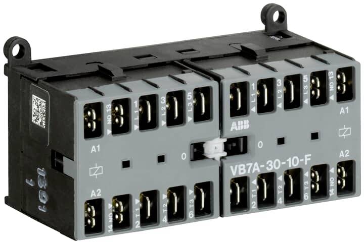ABB VB7A-30-10-F-01 Wendeschütz 3 Schließer 5.5kW 1St.