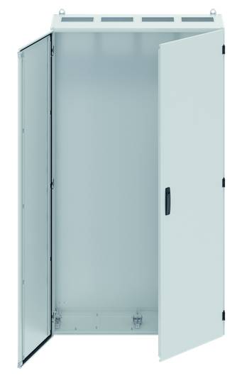 Striebel & John TX412G Standschrank 400 x 1050 x 1850 Stahlblech, Kunststoff Grau 1St.