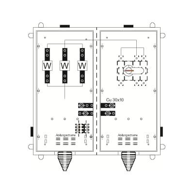 Striebel & John KS4031 Gehäuse 275 x 800 x 800 1St.
