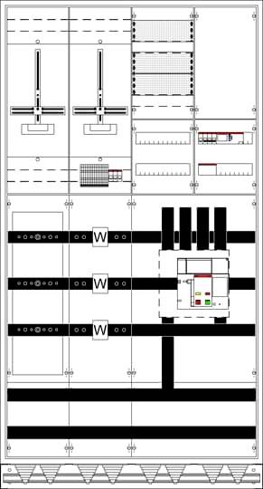 Striebel & John WX42E1S Schaltschrank 400 x 1050 x 1950 1St.