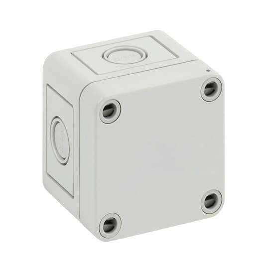 Striebel & John MB11A4CG Klemmenkasten 57 x 65 x 57 Kunststoff Weiß 1St.