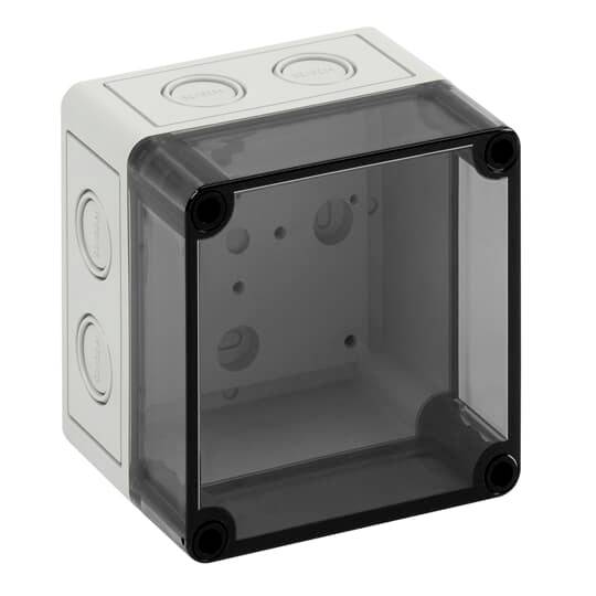 Striebel & John MB33B4CT Klemmenkasten 81 x 110 x 81 Kunststoff Weiß 1St.