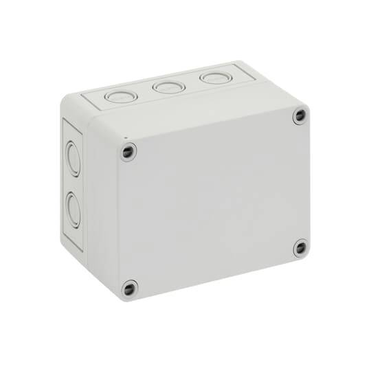 Striebel & John MB42B4CG Klemmenkasten 81 x 94 x 81 Kunststoff Weiß 1St.