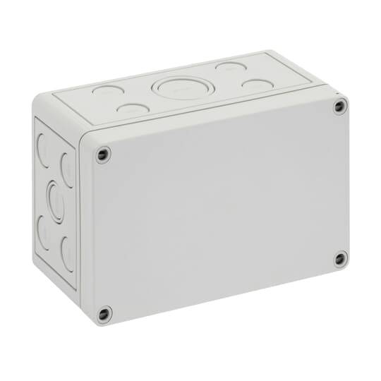 Striebel & John MB53A4CG Klemmenkasten 90 x 110 x 90 Kunststoff Weiß 1St.