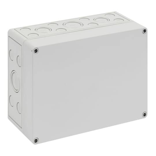 Striebel & John MB75B4CG Klemmenkasten 111 x 180 x 111 Kunststoff Weiß 1St.