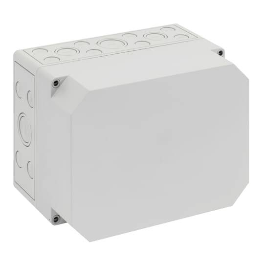 Striebel & John MB75C4CG Klemmenkasten 165 x 180 x 165 Kunststoff Weiß 1St.