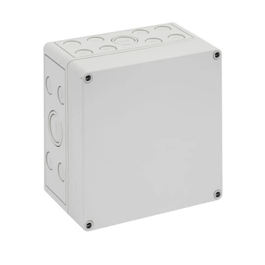 Striebel & John MB65B4SG Klemmenkasten 111 x 180 x 111 Kunststoff Weiß 1St.