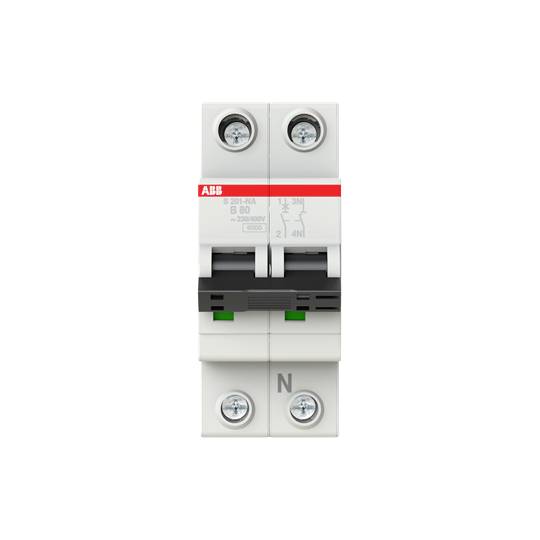 ABB 2CDS251103R0805 S201-B80NA Leitungsschutzschalter 80A 230V