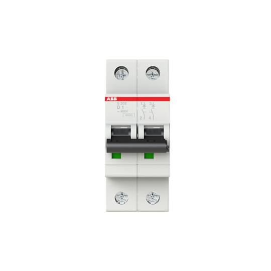 ABB 2CDS252001R0011 S202-D1 Leitungsschutzschalter 1A 400V