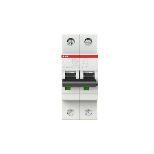ABB 2CDS252001R0257 S202-K1.6 Leitungsschutzschalter 1.6A 400V