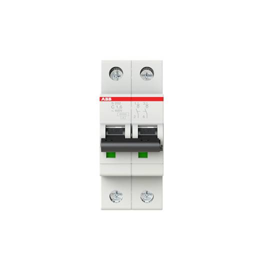 ABB 2CDS252001R0974 S202-C1.6 Leitungsschutzschalter 1.6A 400V