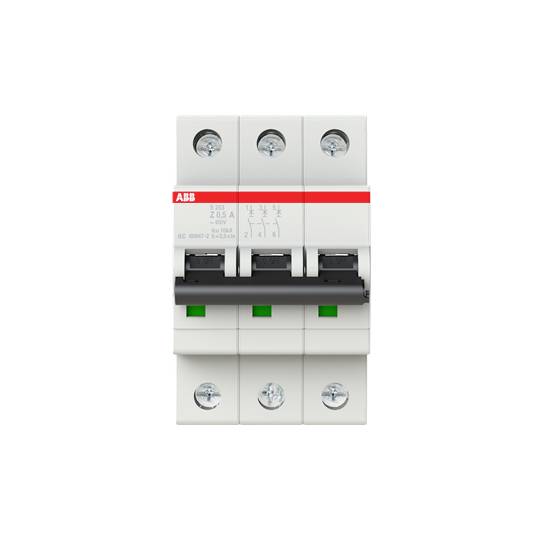ABB 2CDS253001R0158 S203-Z0.5 Leitungsschutzschalter 0.5A 400V