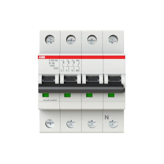 ABB 2CDS253103R0161 S203-D16NA Leitungsschutzschalter 16A 400V